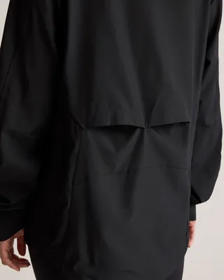 Quince Quince | Women's Race Day Full-Zip Jacket in Black — Women Winter black Activewear