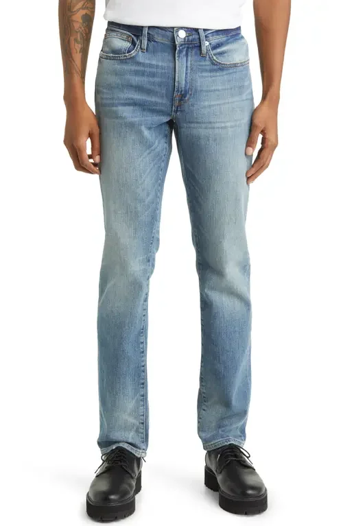 FRAME FRAME L'Homme Slim Fit Jeans in Meadowvale — Men Summer grey Pants