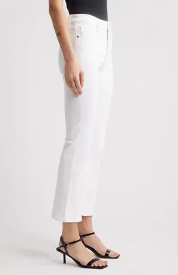 FRAME FRAME The Reboot High Waist Ankle Bootcut Jeans in White — Women Winter white Pants