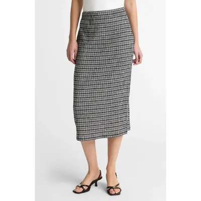 Vince Vince Midi Skirt in Eclipse Combo — Women Winter black Skirts