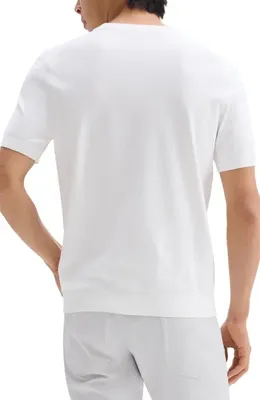 Theory Theory Soris T-Shirt in White — Men Winter white Tops