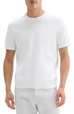 Theory Theory Soris T-Shirt in White — Men Winter white Tops