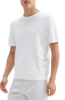 Theory Theory Soris T-Shirt in White — Men Winter white Tops