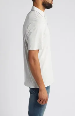 johnnie-O johnnie-O Heathered Original 2.0 Regular Fit Polo in Heather Gr — Men Summer ivory Tops