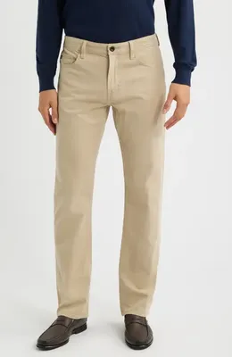 AG AG Protégé Classic Straight Leg Jeans in Dune Khaki — Men Autumn beige Pants