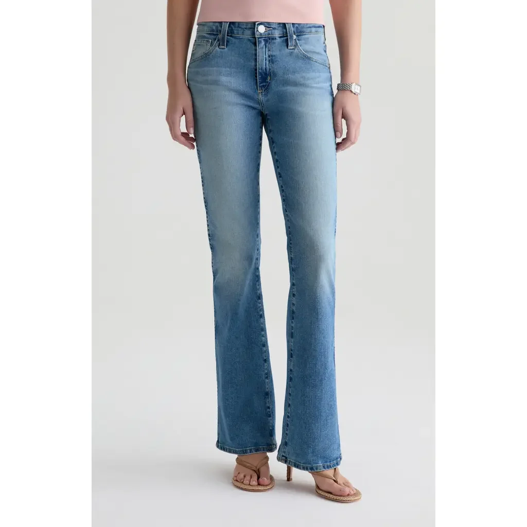 AG AG Angel Low Rise Bootcut Jeans in 15 Years Aviator — Women Summer blue Pants