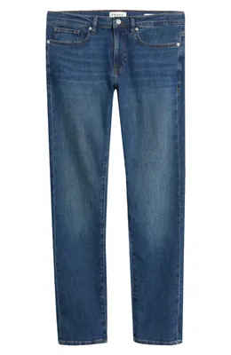 FRAME FRAME L'Homme Slim Fit Jeans in Benz — Men Winter navy Pants