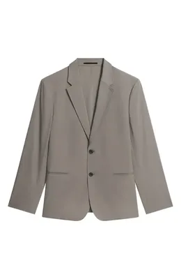 Theory Theory Clinton Travel Motion Wool Blend Blazer in Morel - 2My — Men Autumn grey Outerwear
