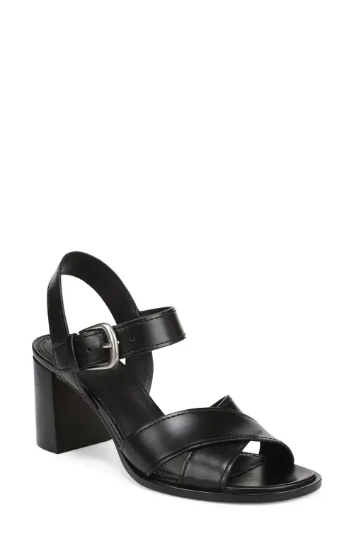 Vince Vince Salma Ankle Strap Sandal in Black — Women Winter black Shoes