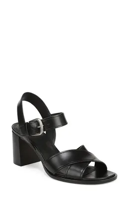 Vince Vince Salma Ankle Strap Sandal in Black — Women Winter black Shoes