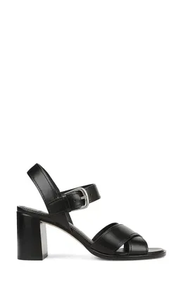 Vince Vince Salma Ankle Strap Sandal in Black — Women Winter black Shoes