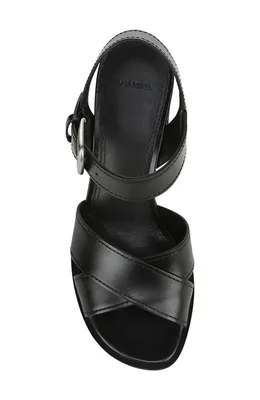 Vince Vince Salma Ankle Strap Sandal in Black — Women Winter black Shoes