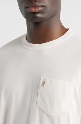 johnnie-O johnnie-O Dale 2.0 Pocket T-Shirt in Lollipop — Men Winter white Tops