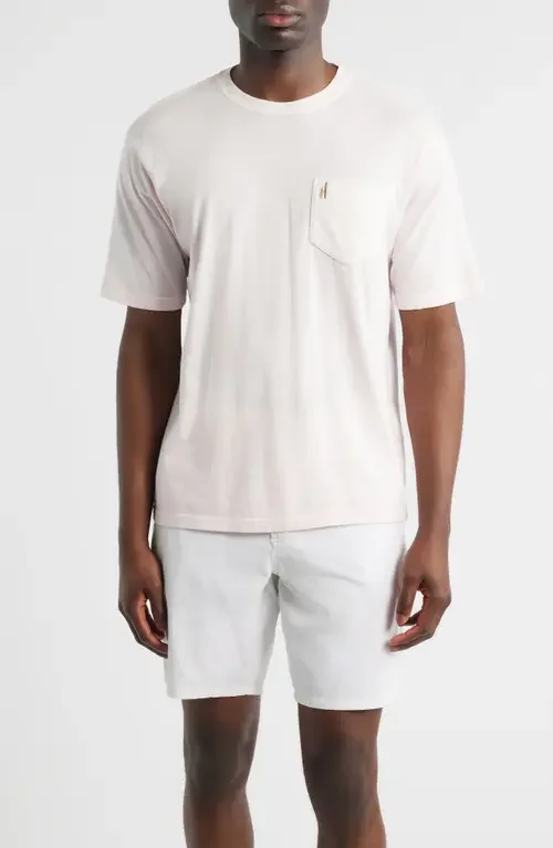 johnnie-O johnnie-O Dale 2.0 Pocket T-Shirt in Lollipop — Men Winter white Tops