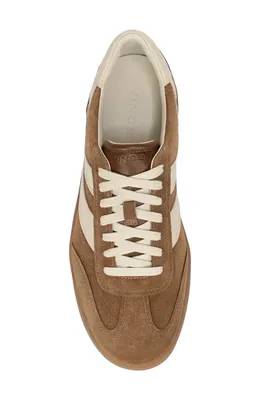 Vince Vince Oasis Runner Sneaker in Elmwood Leather — Men Autumn grey Shoes