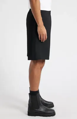 FRAME FRAME Relaxed Wool Shorts in Black — Men Winter black Pants