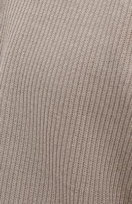 rag & bone rag & bone Caden Washed Cotton Blend Quarter Zip Sweater in Taupe — Men Autumn beige Tops