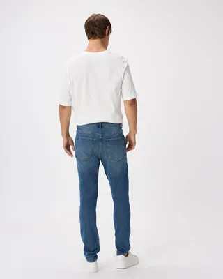 Quince Quince | Men's Warren Stretch Skinny Jeans in Azure Blue — Men Summer blue Jeans & Denim
