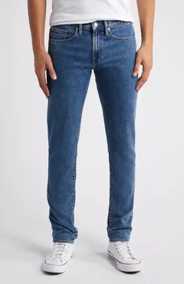 FRAME FRAME L'Homme Slim Fit Jeans in Bellair — Men Winter navy Pants