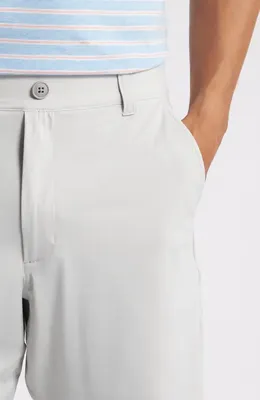 johnnie-O johnnie-O Fusionn Stretch Nylon Chino Shorts in Quarry — Men Winter white Shorts