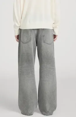 FRAME FRAME Baggy Jeans in Fogline — Men Summer grey Jeans & Denim