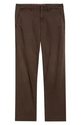 AG AG Archie Relaxed Straight Leg Stretch Sateen Pants in 5 Years Sulfur Oak Barrel — Men Autumn brown Trousers & Chinos