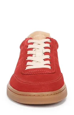 Vince Vince Palm Sneaker in Poppy Red — Men Autumn red Shoes