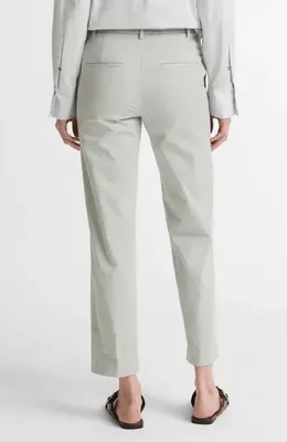 Vince Vince Avery Mid Rise Chino Pants in Pale Tide — Women Summer white Pants