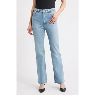 FRAME FRAME The Arrow High Waist Relaxed Bootcut Jeans in Birdie — Women Summer silver Jeans & Denim
