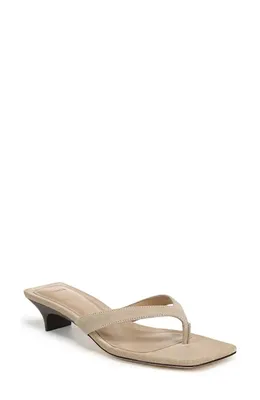 Vince Vince Sanjuan Flip Flop in Dune-Dm — Women Autumn beige Shoes