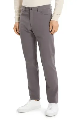 Theory Theory Raffi Twill Pants in Carbon - Bax — Men Summer grey Pants