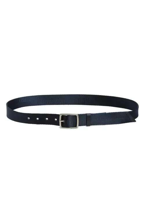 rag & bone rag & bone Sport Boyfriend Belt in Navy — Women Winter navy Accessories