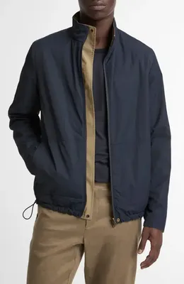 Vince Vince Reversible Zip Jacket in Coastal/kalamata — Men Autumn beige Outerwear