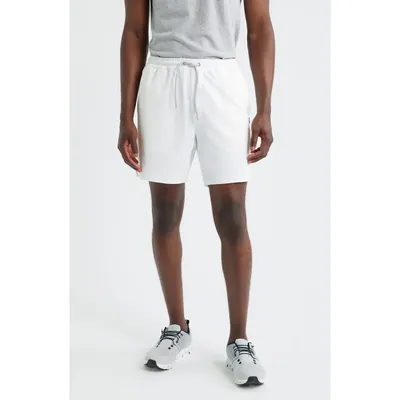 johnnie-O johnnie-O Jumpin Rib Lounge Shorts in White — Men Winter white Shorts
