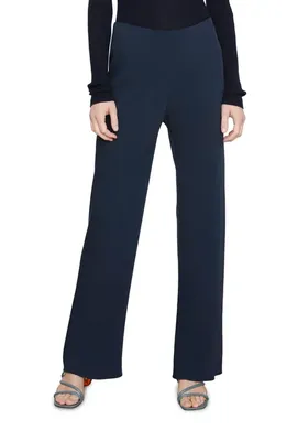 Vince Vince Colette High Waist Crepe Bias Pants in Coastal — Women Summer grey Pants