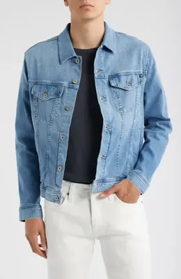 AG AG Dart Denim Jacket in Ancient — Men Summer grey Outerwear