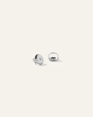 Quince Quince | Women's 14K Gold Lab Grown Diamond Four-Prong Solitaire Studs in White Gold — Women Summer gold Accessories