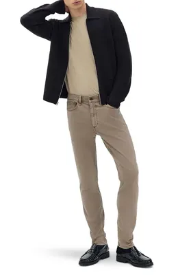 rag & bone rag & bone Fit 2 Aero Stretch Slim Fit Jeans in Dark Taupe — Men Autumn grey Pants