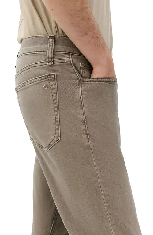 rag & bone rag & bone Fit 2 Aero Stretch Slim Fit Jeans in Dark Taupe — Men Autumn grey Pants
