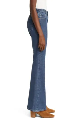 AG AG Angeline Mid Rise Flare Jeans in Lake Blue — Women Summer blue Pants