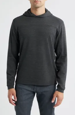 johnnie-O johnnie-O Remmy Performance Hoodie in Black — Men Winter black Tops