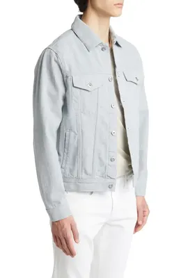 AG AG Dart Denim Trucker Jacket in Reclaimed Indigo — Men Summer teal Outerwear