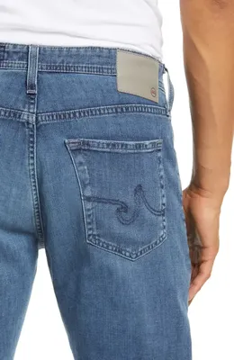 AG AG Everett Slim Straight Leg Jeans in 11 Years Stonehenge — Men Summer blue Pants