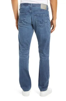 AG AG Everett Slim Straight Leg Jeans in 11 Years Stonehenge — Men Summer blue Pants