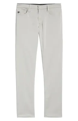 AG AG Tellis Airluxe™ Commuter Performance Sateen Slim Fit Pants in Glacier Mist — Men Autumn silver Pants