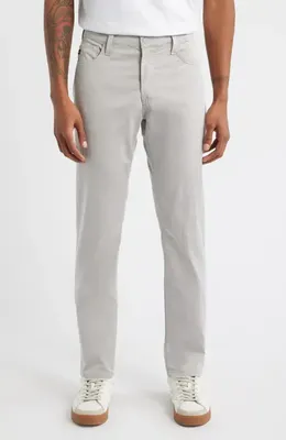 AG AG Tellis Airluxe™ Commuter Performance Sateen Slim Fit Pants in Glacier Mist — Men Autumn silver Pants