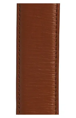 Vince Vince Alex Reversible Leather Belt in Saddle/cacao Brown — Men Autumn brown Belts