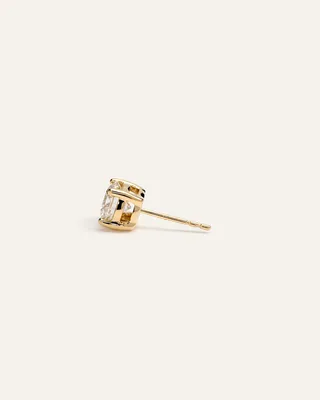 Quince Quince | Women's 14K Gold Lab Grown Diamond Four-Prong Solitaire Studs 2.5ctw in Yellow Gold — Women Spring Accessories