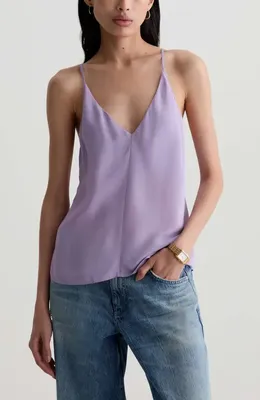 AG AG Jada Camisole in Grape — Women Summer grey Tops
