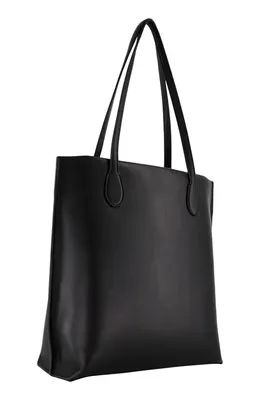 Vince Vince Athene Leather Tote in Black — Women Winter black Accessories